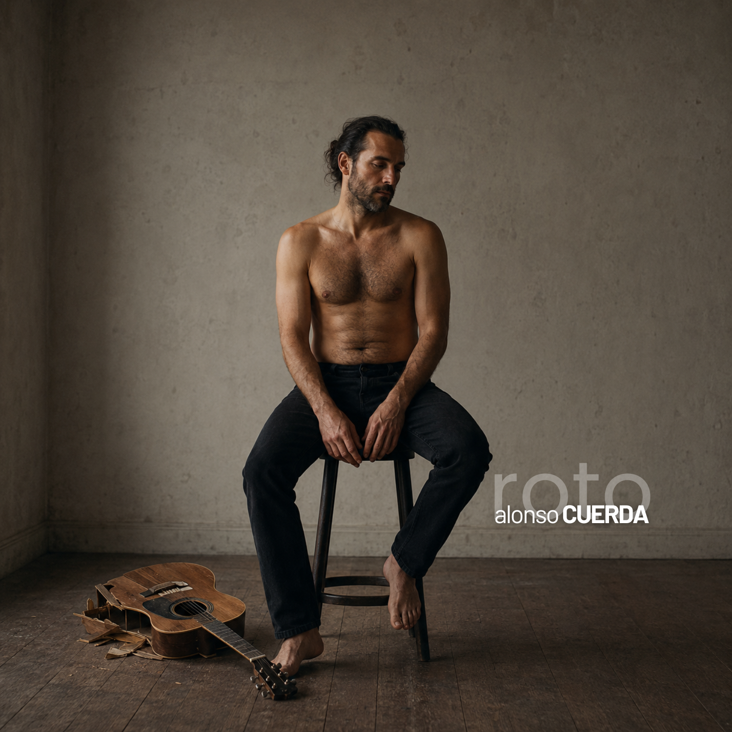 Portada del álbum Roto de Alonso Cuerda